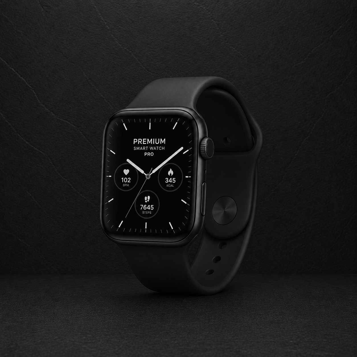 Black Smart Watch Pro